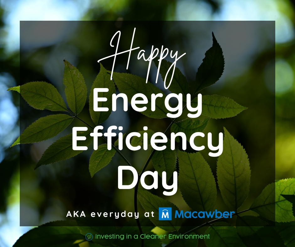 Energy Efficiency Day Macawber Engineering